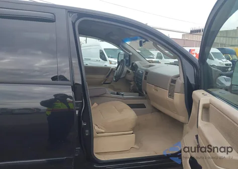 2008 Nissan Titan Se из США, поврежденный, VIN 1N6AA07C58N333064